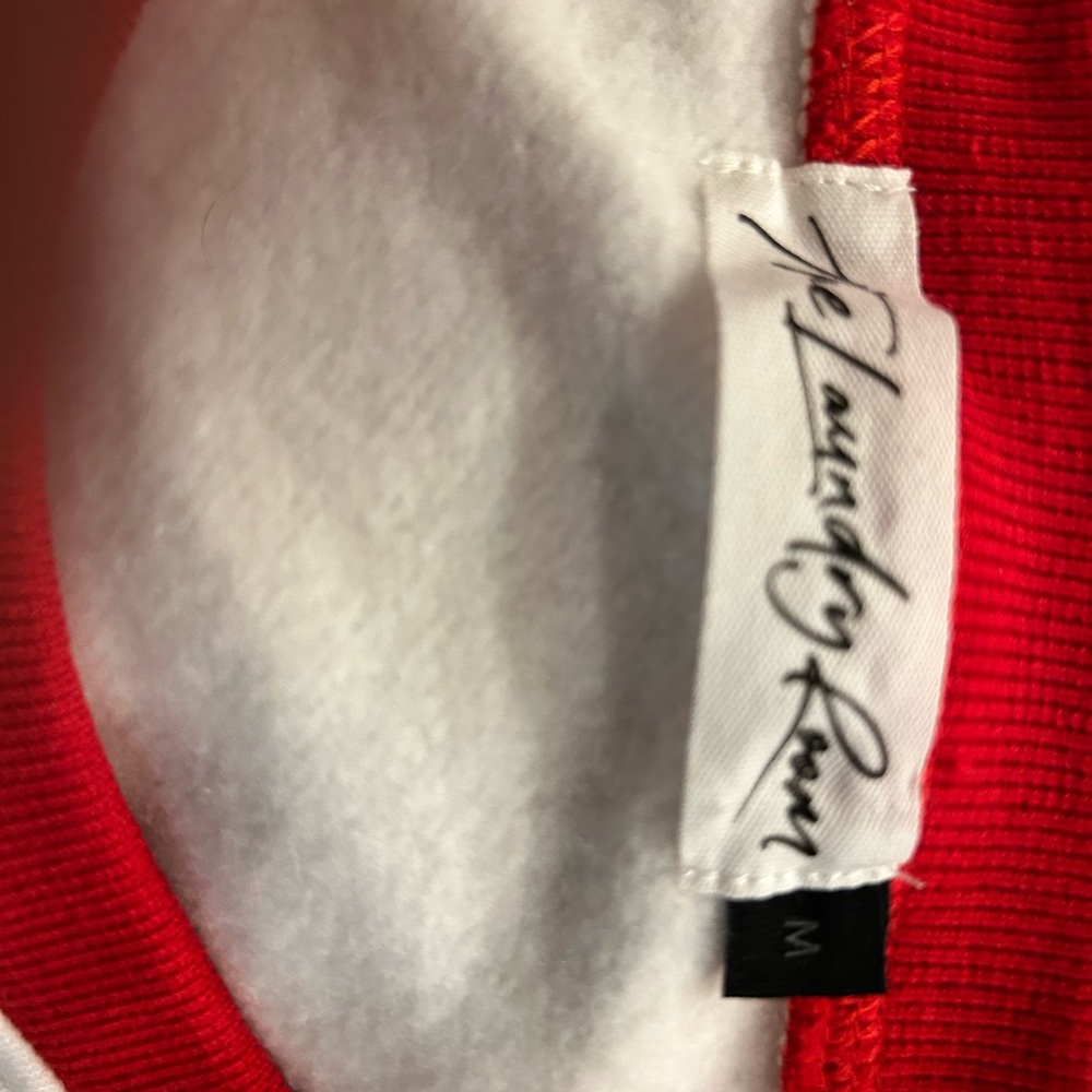 NWOT The Laundry Room Little Miss America Sweatshirt Medium - Picture 3 of 5